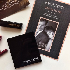 MAKE UP FOR EVER & Fifty Shades of Grey